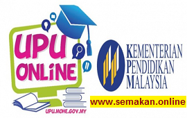 Permohonan UPU Online Bagi Lepasan SPM Sesi Akademik 2021/2022