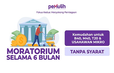 Cara Permohonan Moratorium Automatik Tanpa Syarat Selama 6 Bulan B40, M40, PKS, Peminjam PTPTN | MARA | JPA | PTPK