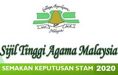 Cara Semakan Keputusan STAM 2020 Pada 17 Jun 2021