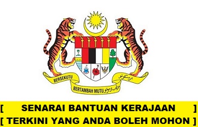 Senarai Terkini Bantuan Kerajaan Malaysia 2023