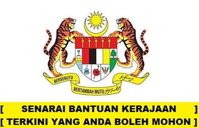 SENARAI TERKINI BANTUAN KERAJAAN 2024 YANG BOLEH DI MOHON