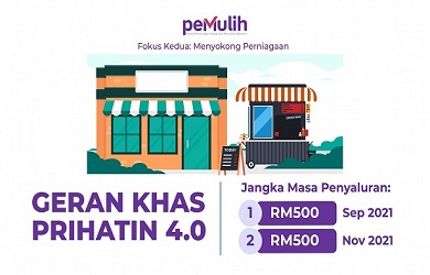 Cara Mohon , Syarat Kelayakan dan Tarikh Bayaran Geran Khas Prihatin GKP 4.0