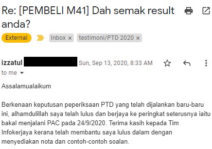 2021 exam ptd Peperiksaan Pegawai