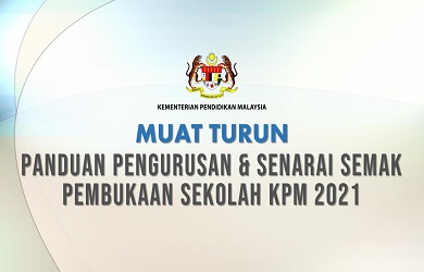 Tarikh pembukaan sekolah selepas pkp 3.0